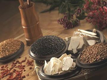 Black rice flour
